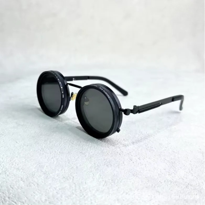 Crimson™ | Adjustable Black Sunglasses