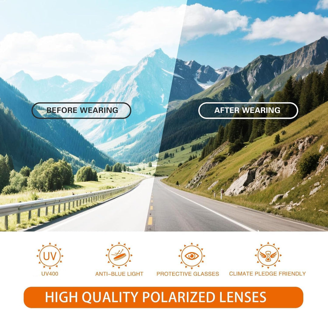 Suoso - Polarized Sports Sunglasses