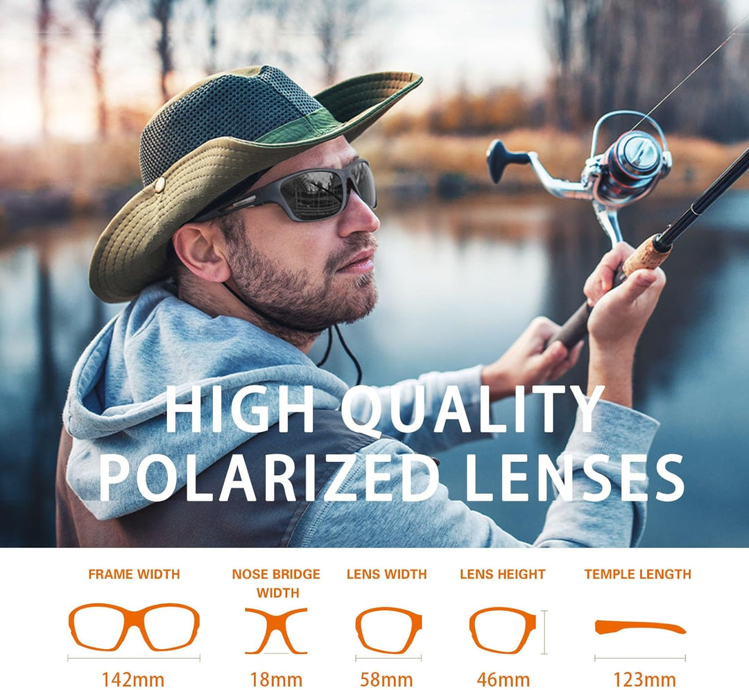 Suoso - Polarized Sports Sunglasses