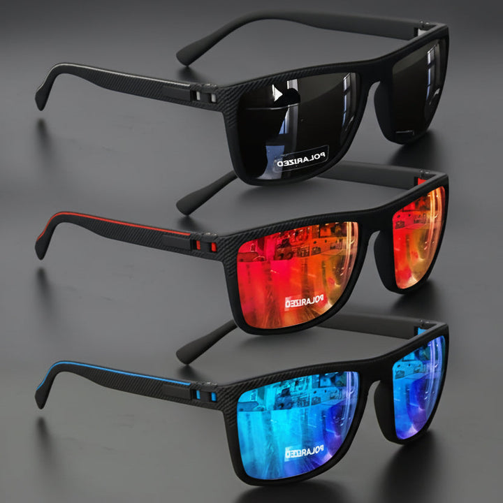 Dave™ | Stylish Square Polarized Sunglasses With UV400 Protection