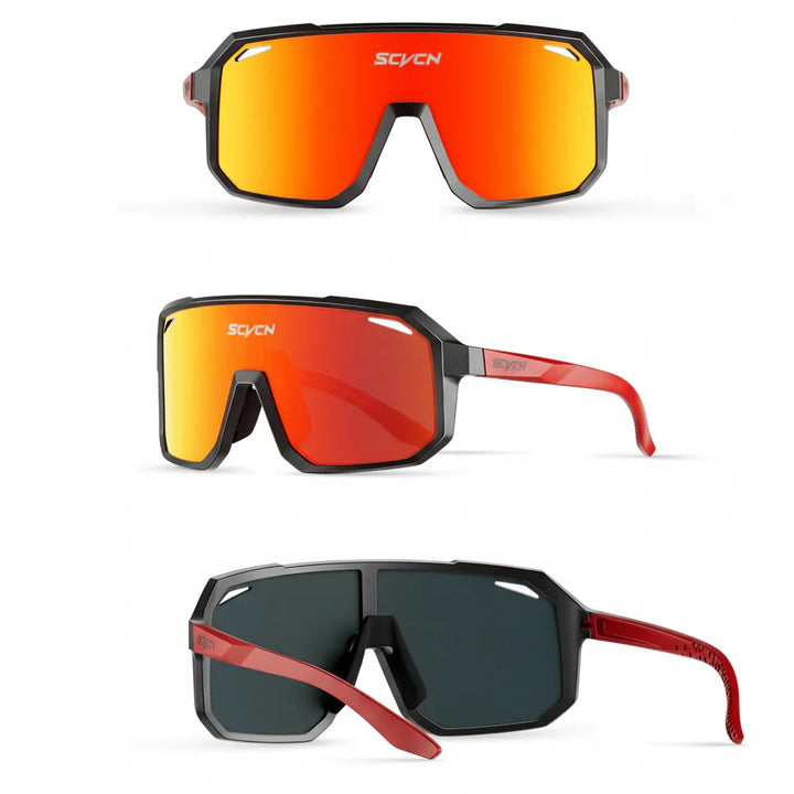 Ash™ | Photochromic Cycling Sunglasses UV400 Sport Glasses