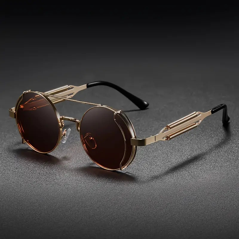 Agent™ | Steampunk Polarized Metal Sunglasses