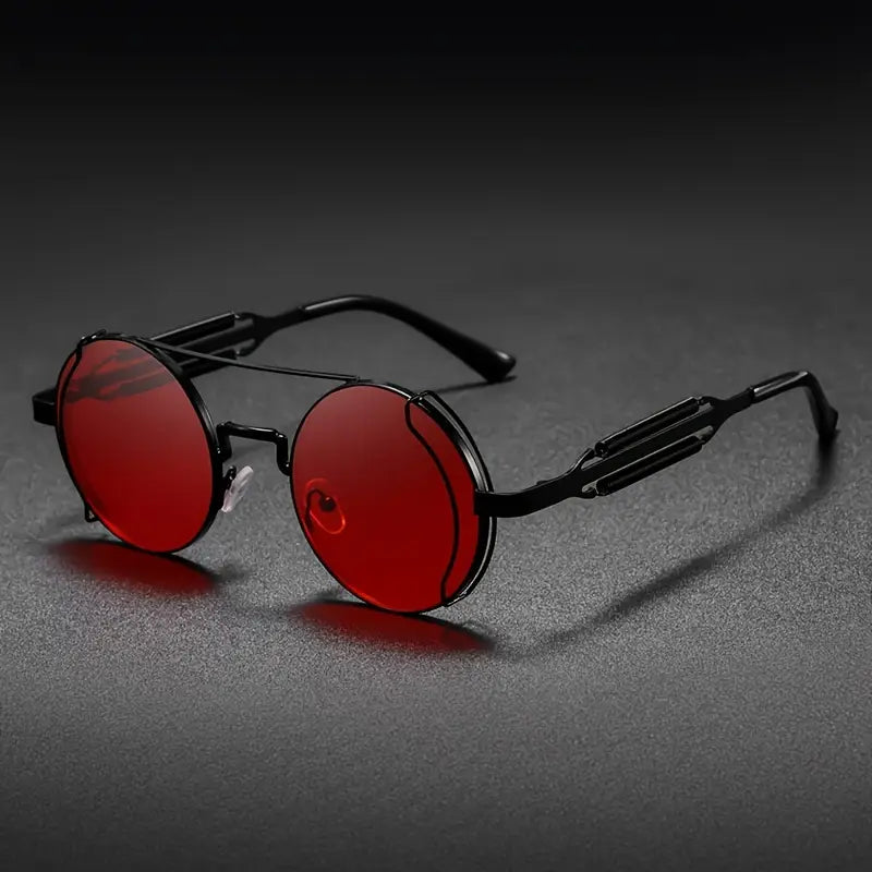 Agent™ | Steampunk Polarized Metal Sunglasses
